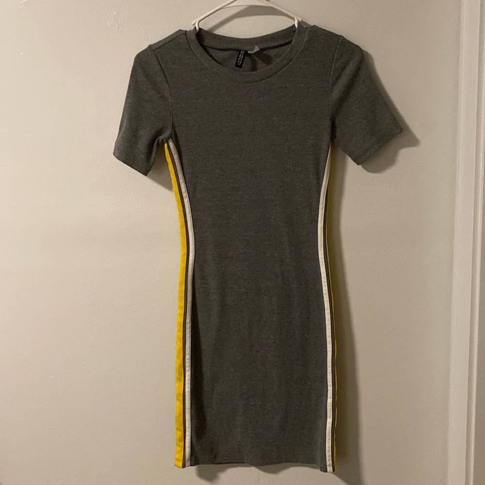 Gray Bodycon Dress (4)